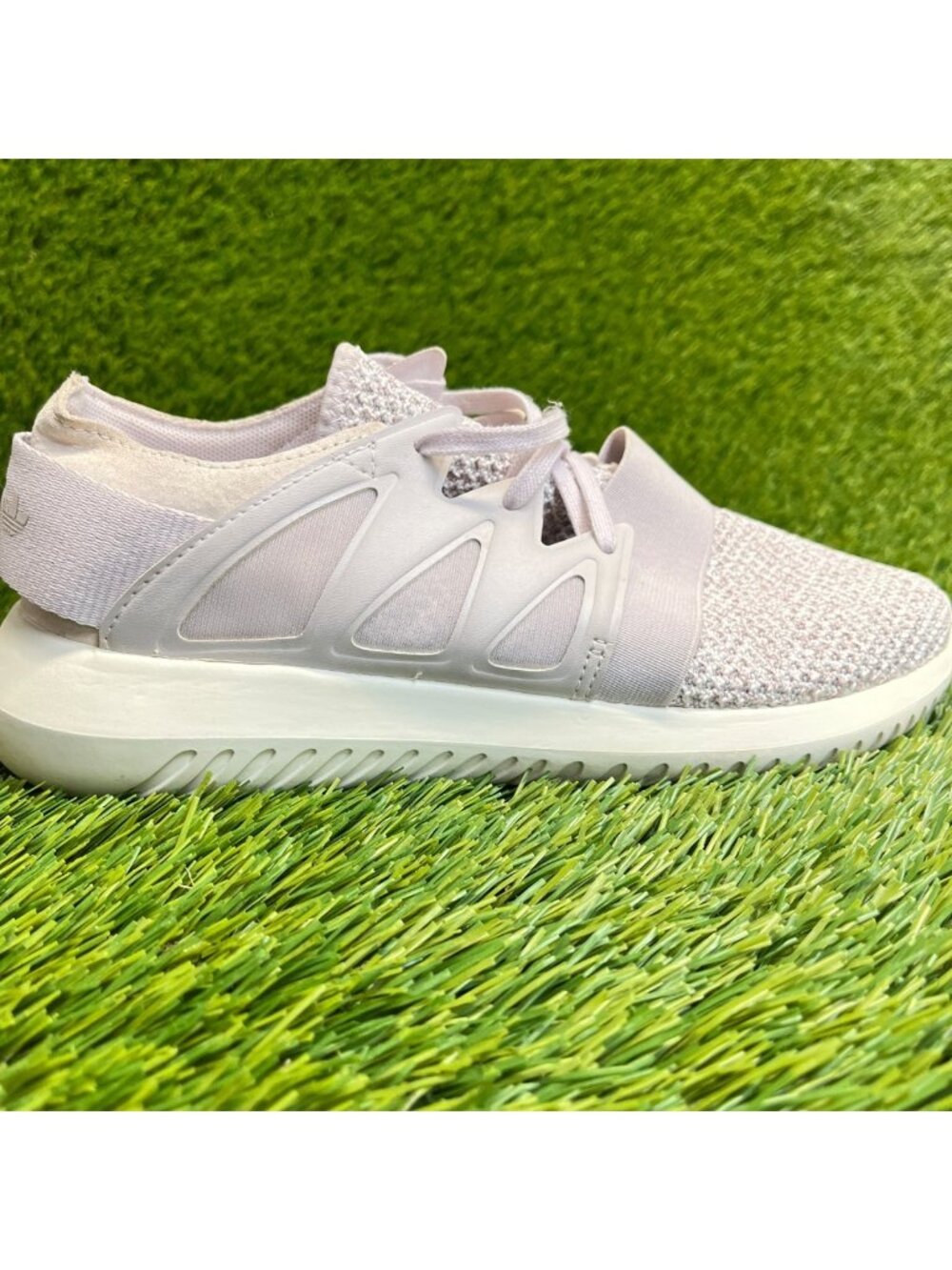 Adidas Originals Tubular Womens Size 6 Pink White Running Walking Shoes Sneakers